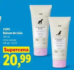 Lidl YOPE Balsam do ciała oferta