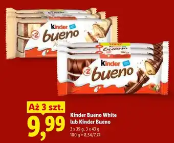 Lidl Kinder Bueno 3-pak oferta