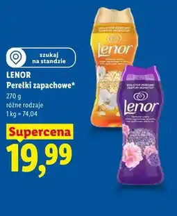 Lidl Perełki zapachowe Lenor Gold Orchid oferta