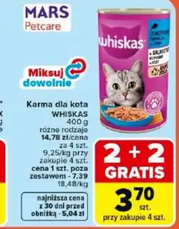 Carrefour Market Whiskas Karma dla kota oferta