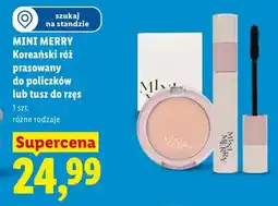 Lidl Tusz do rzęs MINI MERRY oferta