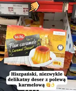 Lidl Deser mleczny Flan caramelo Sol&Mar oferta