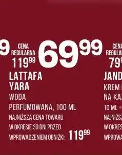 Drogerie Natura Woda perfumowana Lattafa Yara oferta