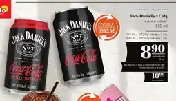 Polomarket Napój alkoholowy Jack Daniel's z Colą Zero Sugar oferta