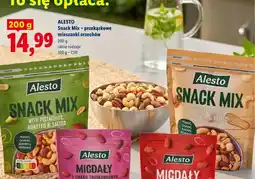 Lidl Przekąskowa mieszanka orzechów Snack Mix with macadamia roasted & salted Alesto oferta
