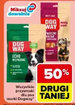 Carrefour Market Dogway przysmaki dla psa oferta