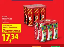 Lidl Napój gazowany Coca-Cola Zero 6-pak oferta