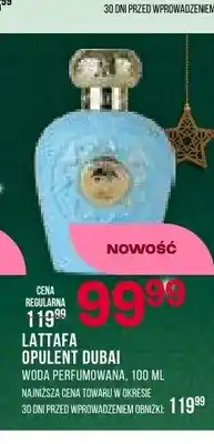 Drogerie Natura Woda perfumowana Lattafa Opulent Dubai oferta