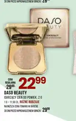 Drogerie Natura Iskrzący cień do powiek Daso Beauty oferta