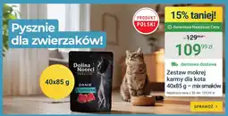 ERLI Zestaw mokrej karmy dla kota Dolina Noteci 40-pak 85g mix smaków oferta