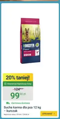 ERLI Sucha karma dla psa Bozita kurczak oferta