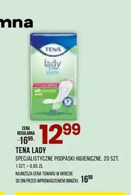 Drogerie Natura Specjalistyczne podpaski higieniczne Tena Lady oferta