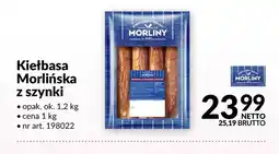 Makro Kiełbasa Morlińska z szynki Morliny oferta