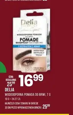 Drogerie Natura Wodoodporna pomada do brwi Delia oferta