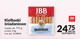 Makro Kiełbaski śniadaniowe JBB Bałdyga oferta