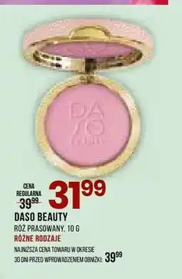 Drogerie Natura Róż prasowany Daso Beauty oferta