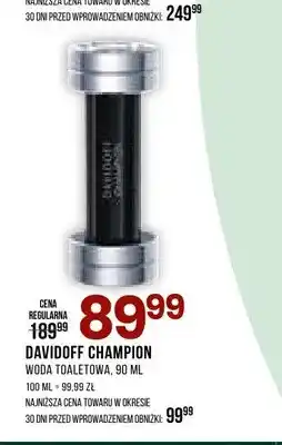 Drogerie Natura Woda toaletowa Davidoff Champion oferta