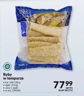 Makro Ryby w tempurze oferta