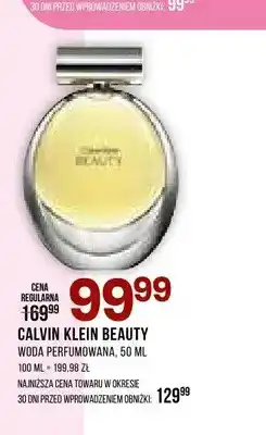 Drogerie Natura Woda perfumowana Calvin Klein Beauty oferta