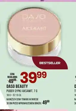Drogerie Natura Puder sypki Aksamit Daso Beauty oferta