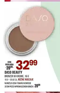 Drogerie Natura Bronzer w kremie Daso Beauty oferta