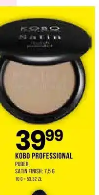 Drogerie Natura Puder Satin Finish Kobo Professional oferta