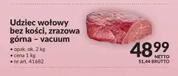 Makro Udziec wołowy bez kości, zrazowa górna - vacuum oferta