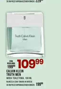 Drogerie Natura Woda toaletowa Calvin Klein Truth Men oferta