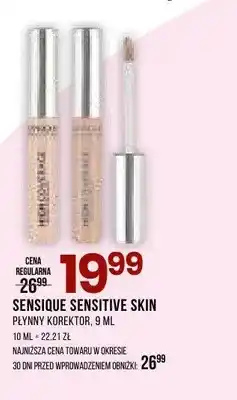 Drogerie Natura Płynny korektor Sensique Sensitive Skin oferta