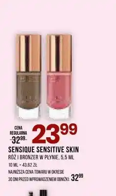 Drogerie Natura Róż i bronzer w płynie Sensique Sensitive Skin oferta