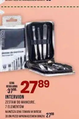 Drogerie Natura Zestaw do manicure INTERVION oferta