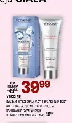 Drogerie Natura Balsam wyszczuplający Tsubaki Slim Body Krioterapia Yoskine oferta
