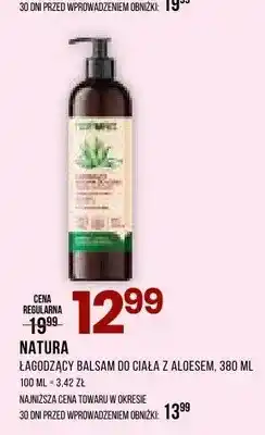 Drogerie Natura Łagodzący balsam do ciała z aloesem Natura oferta