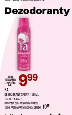 Drogerie Natura Dezodorant spray Fa oferta