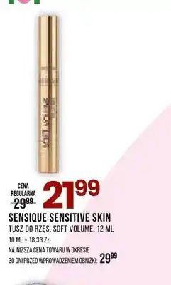 Drogerie Natura Tusz do rzęs Soft Volume Sensique Sensitive Skin oferta