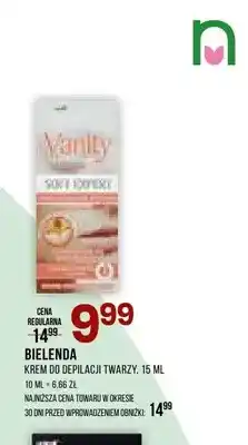 Drogerie Natura Krem do depilacji twarzy Bielenda oferta