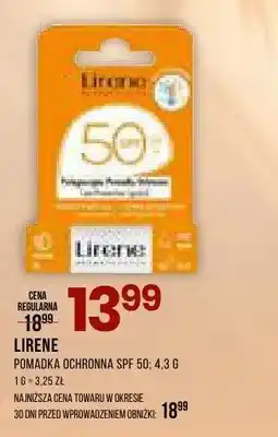 Drogerie Natura Pomadka ochronna SPF 50 Lirene oferta