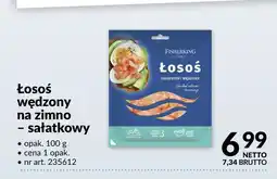 Makro Łosoś wędzony na zimno - sałatkowy Fisherking oferta