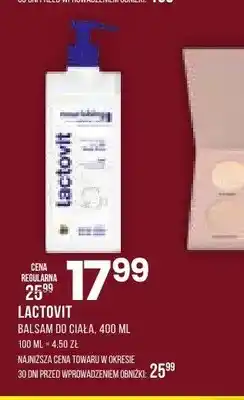 Drogerie Natura Balsam do ciała Lactovit oferta