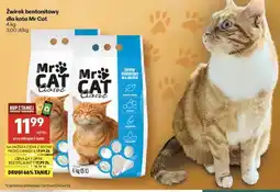Delikatesy Centrum Żwirek bentonitowy dla kota Mr Cat Classic oferta
