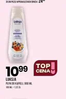 Drogerie Natura Płyn do kąpieli Luksja oferta