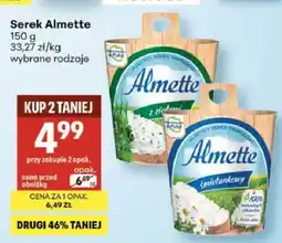 Delikatesy Centrum Serek Almette z ziołami oferta