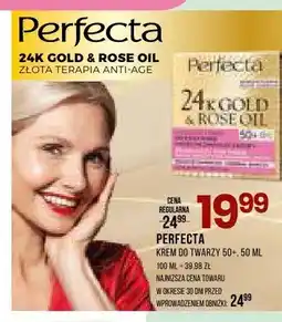 Drogerie Natura Krem do twarzy 50+ Perfecta 24K Gold & Rose Oil oferta