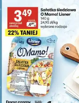 Delikatesy Centrum Sałatka śledziowa z jajkiem O Mamo! Lisner oferta