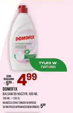 Drogerie Natura Balsam do naczyń Domofix oferta