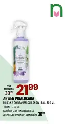 Drogerie Natura Mgiełka do reanimacji loków i fal Anwen Pinalokada oferta