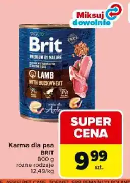 Carrefour Market Brit Karma dla psa Premium by Nature oferta