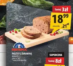 Arhelan Pasztet z żurawiną Indykpol oferta