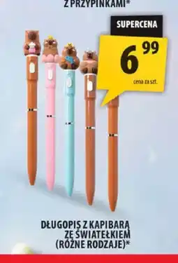 Arhelan Długopis z kapibarą ze światełkiem oferta