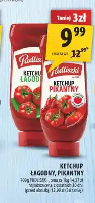 Arhelan Ketchup łagodny Pudliszki oferta